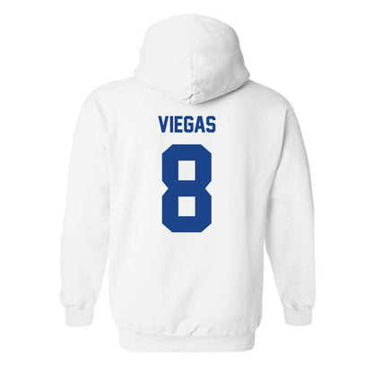 Pittsburgh - NCAA Women's Basketball : Carla Viegas - Classic Fashion Shersey Hooded Sweatshirt-1