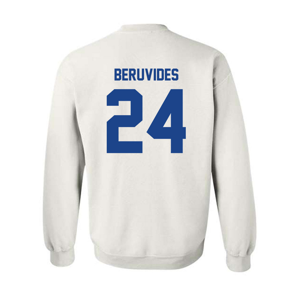 Pittsburgh - NCAA Baseball : Freddy Beruvides - Classic Fashion Shersey Crewneck Sweatshirt-1