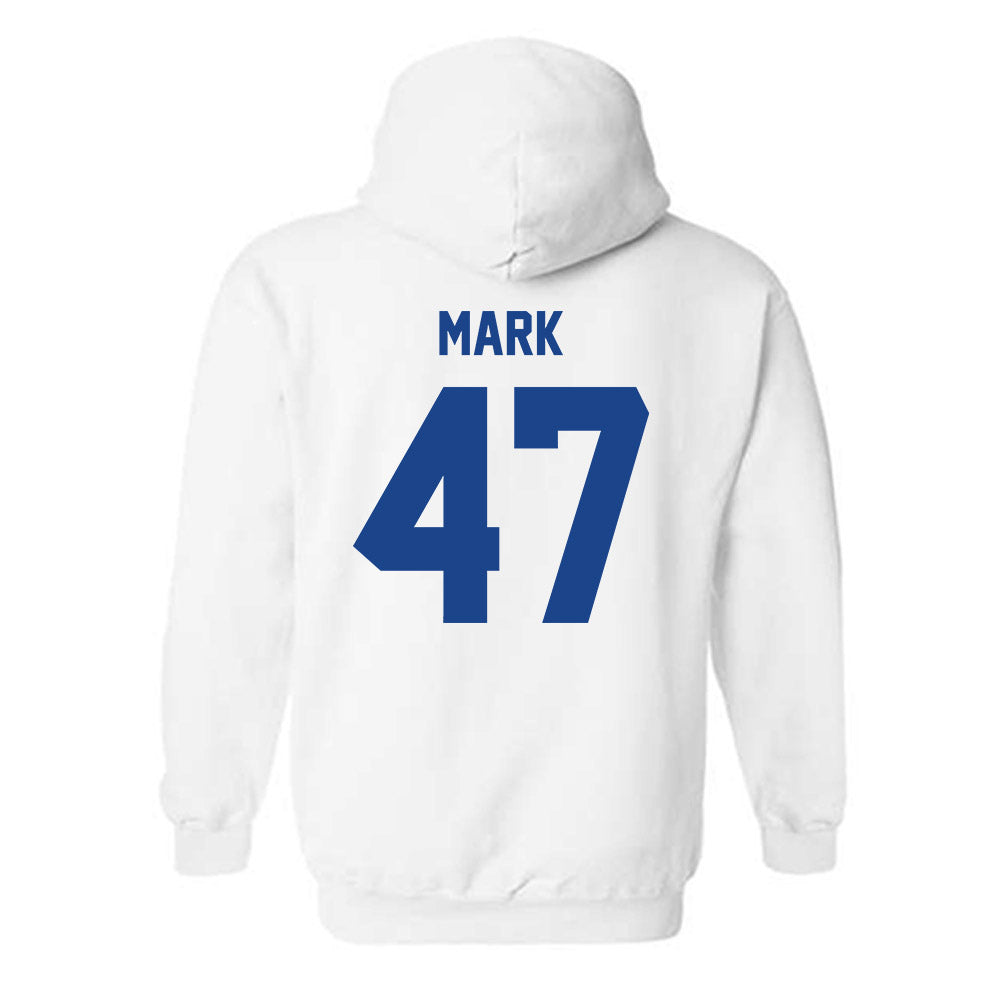 Pittsburgh - NCAA Football : Jaxson Mark - Classic Fashion Shersey Hooded Sweatshirt-1