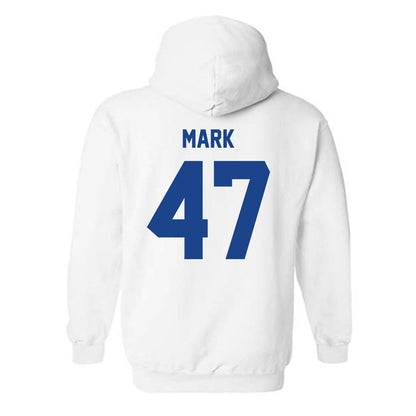 Pittsburgh - NCAA Football : Jaxson Mark - Classic Fashion Shersey Hooded Sweatshirt-1