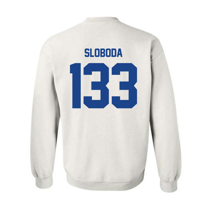 Pittsburgh - NCAA Wrestling : Santino Sloboda - Classic Fashion Shersey Crewneck Sweatshirt-1