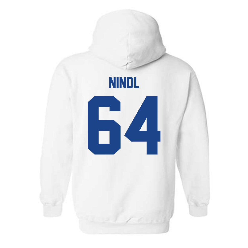 Pittsburgh - NCAA Football : Joshua Nindl - Classic Fashion Shersey Hooded Sweatshirt-1