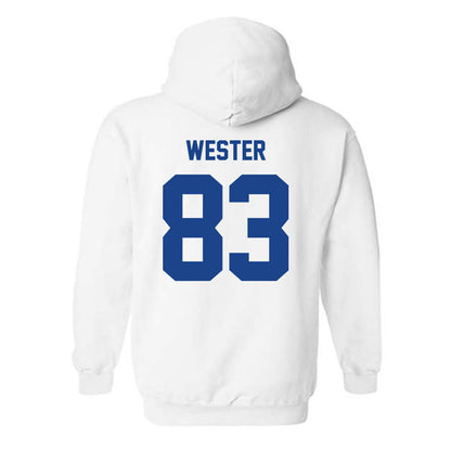 Pittsburgh - NCAA Football : Dylan Wester - Classic Fashion Shersey Hooded Sweatshirt-1