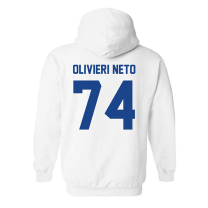 Pittsburgh - NCAA Football : Ernesto Olivieri Neto - Classic Fashion Shersey Hooded Sweatshirt-1