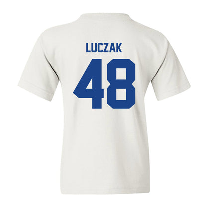 Pittsburgh - NCAA Baseball : Andrew Luczak - Classic Fashion Shersey Youth T-Shirt-1