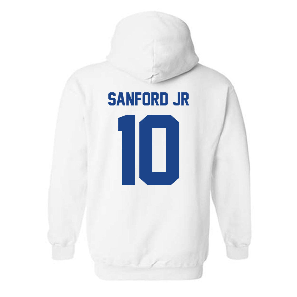 Pittsburgh - NCAA Football : Alex Sanford JR - Classic Fashion Shersey Hooded Sweatshirt-1