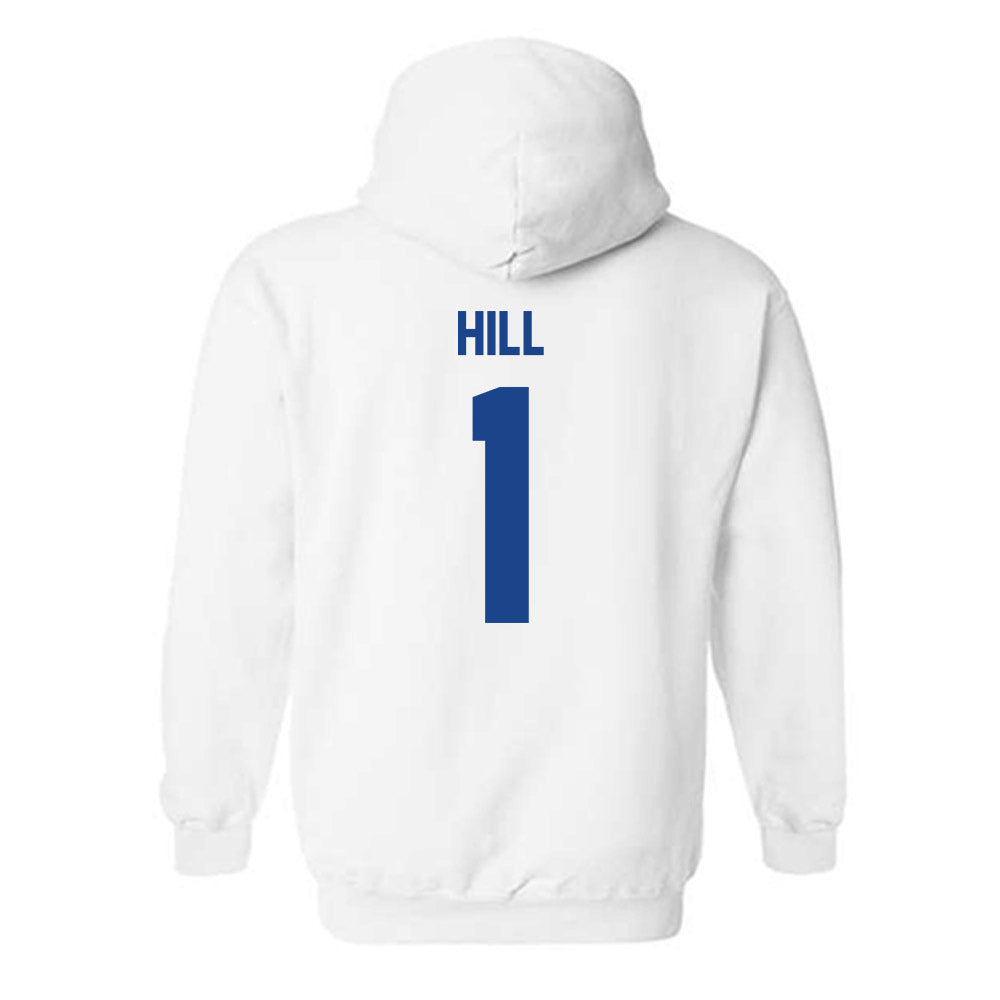 Pittsburgh - NCAA Women's Basketball : Maysen Hill - Classic Fashion Shersey Hooded Sweatshirt-1