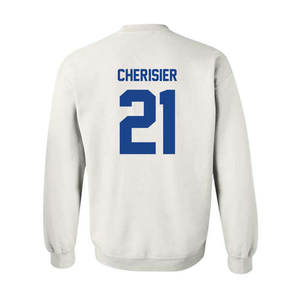 Pittsburgh - NCAA Women's Basketball : Andea Cherisier - Classic Fashion Shersey Crewneck Sweatshirt-1