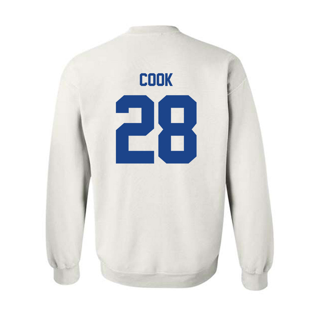 Pittsburgh - NCAA Football : Justin Cook - Classic Fashion Shersey Crewneck Sweatshirt-1