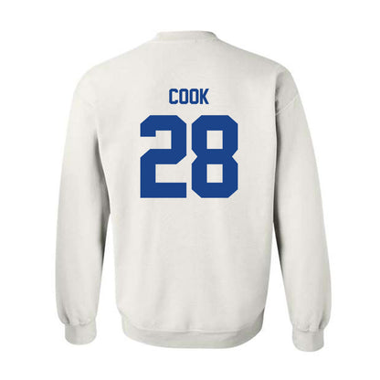 Pittsburgh - NCAA Football : Justin Cook - Classic Fashion Shersey Crewneck Sweatshirt-1