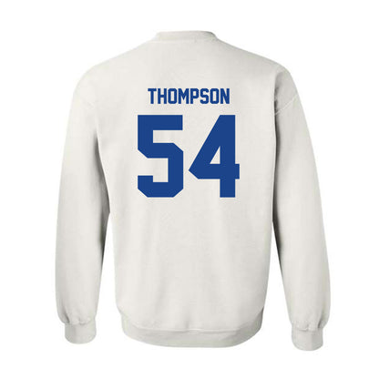 Pittsburgh - NCAA Football : Justin Thompson - Classic Fashion Shersey Crewneck Sweatshirt-1