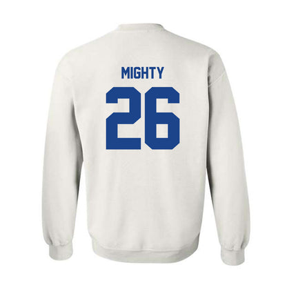 Pittsburgh - NCAA Men's Basketball : Armani Mighty - Classic Fashion Shersey Crewneck Sweatshirt-1