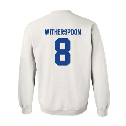 Pittsburgh - NCAA Men's Basketball : Omari Witherspoon - Classic Fashion Shersey Crewneck Sweatshirt-1