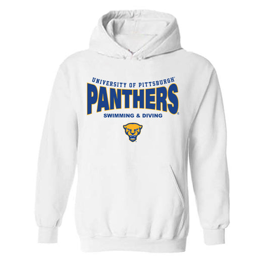 Pittsburgh - NCAA Men's Swimming & Diving : Jacopo Nuca - Classic Fashion Shersey Hooded Sweatshirt-0