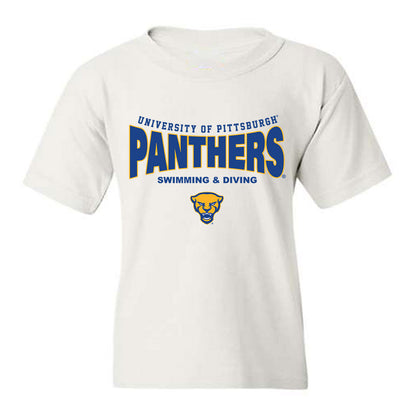 Pittsburgh - NCAA Men's Swimming & Diving : Jacopo Nuca - Classic Fashion Shersey Youth T-Shirt-0