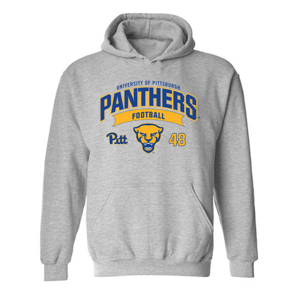 Pittsburgh - NCAA Football : Desmond Johnson - Classic Fashion Shersey Hooded Sweatshirt-0