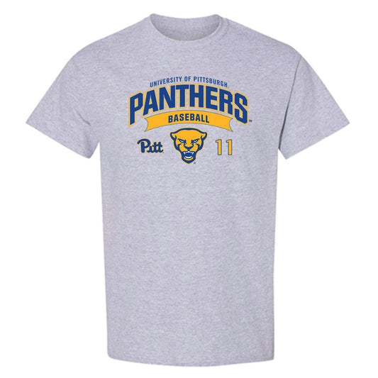 Pittsburgh - NCAA Baseball : Ryan Apaliski - Classic Fashion Shersey T-Shirt-0