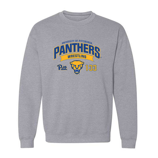 Pittsburgh - NCAA Wrestling : Nico Fanella - Classic Fashion Shersey Crewneck Sweatshirt-0