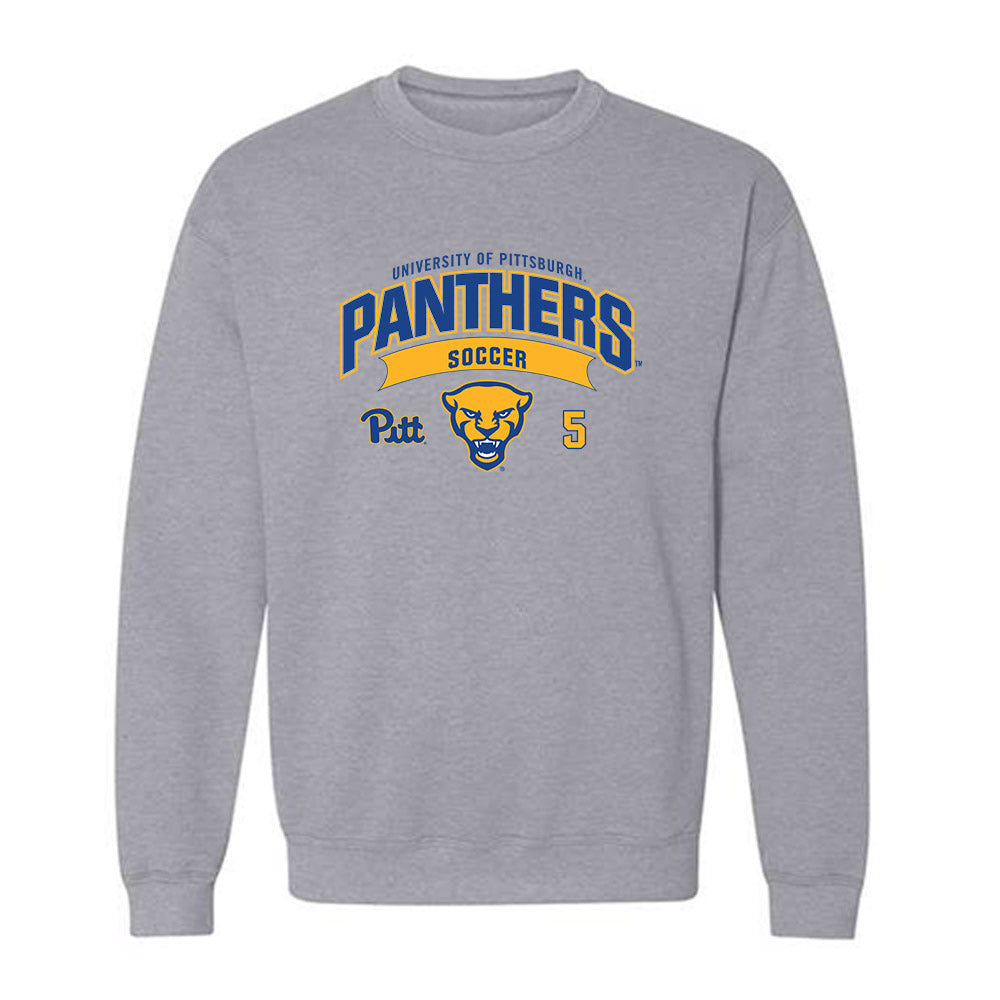 Pittsburgh - NCAA Women's Soccer : Maci Tew - Classic Fashion Shersey Crewneck Sweatshirt-0