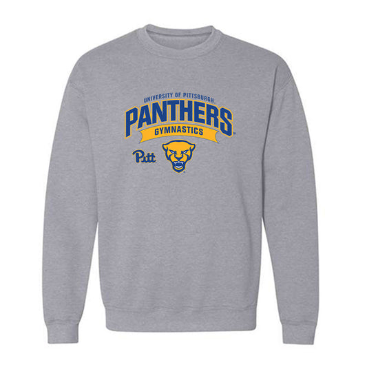 Pittsburgh - NCAA Women's Gymnastics : Hailey Avellar - Classic Fashion Shersey Crewneck Sweatshirt-0