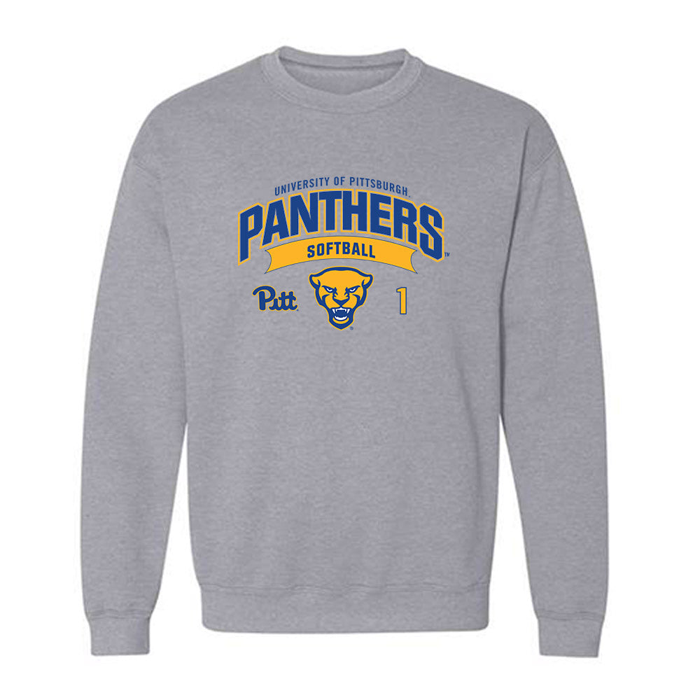Pittsburgh - NCAA Softball : Keara Mangieri - Classic Fashion Shersey Crewneck Sweatshirt-0