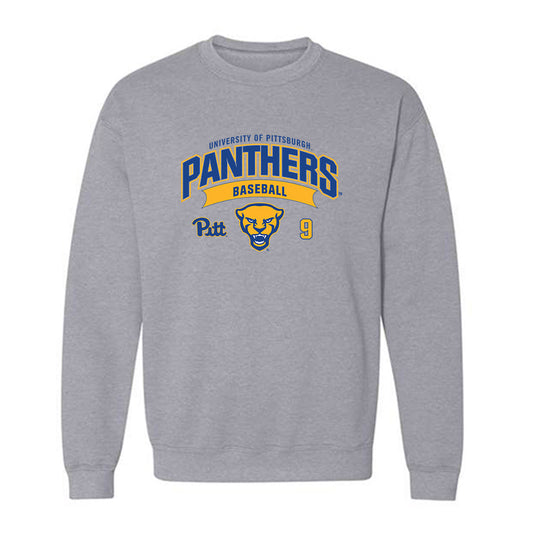 Pittsburgh - NCAA Baseball : Aidan McAskie - Classic Fashion Shersey Crewneck Sweatshirt-0