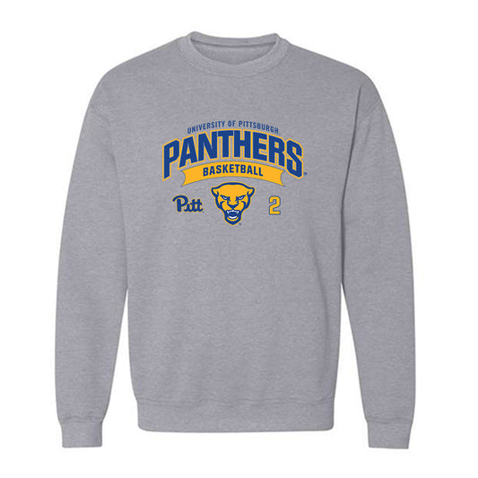 Pittsburgh - NCAA Men's Basketball : Cameron Corhen - Classic Fashion Shersey Crewneck Sweatshirt-0