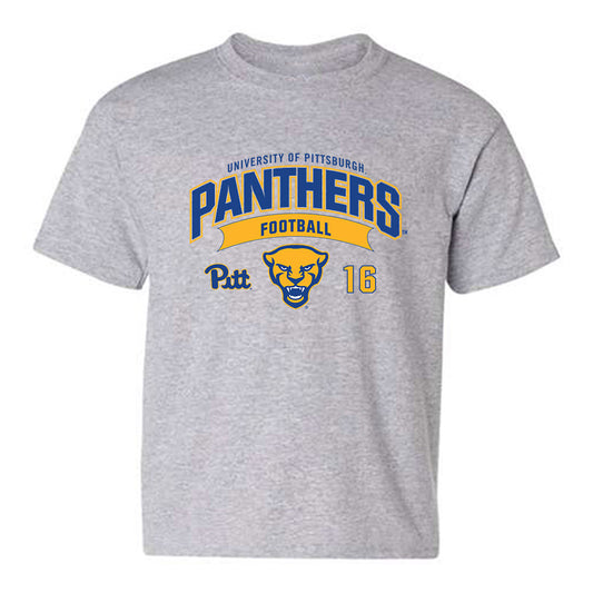 Pittsburgh - NCAA Football : Raion Strader - Classic Fashion Shersey Youth T-Shirt-0