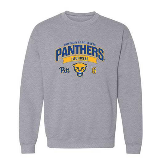 Pittsburgh - NCAA Women's Lacrosse : Aidan Carr - Classic Fashion Shersey Crewneck Sweatshirt-0