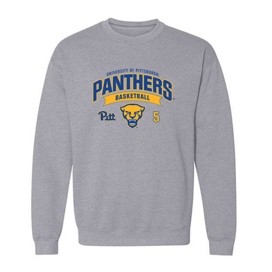 Pittsburgh - NCAA Women's Basketball : Jayda Queeley - Classic Fashion Shersey Crewneck Sweatshirt-0