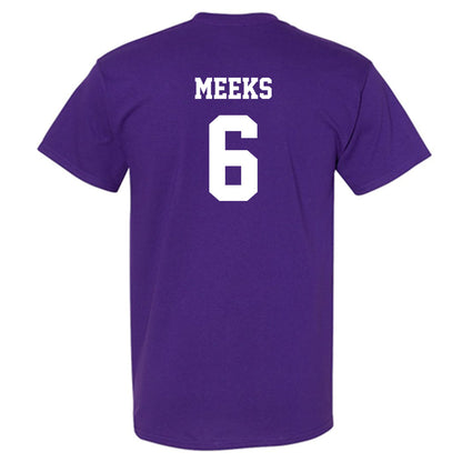 JMU - NCAA Men's Basketball : Ashton Meeks - Classic Shersey T-Shirt-1