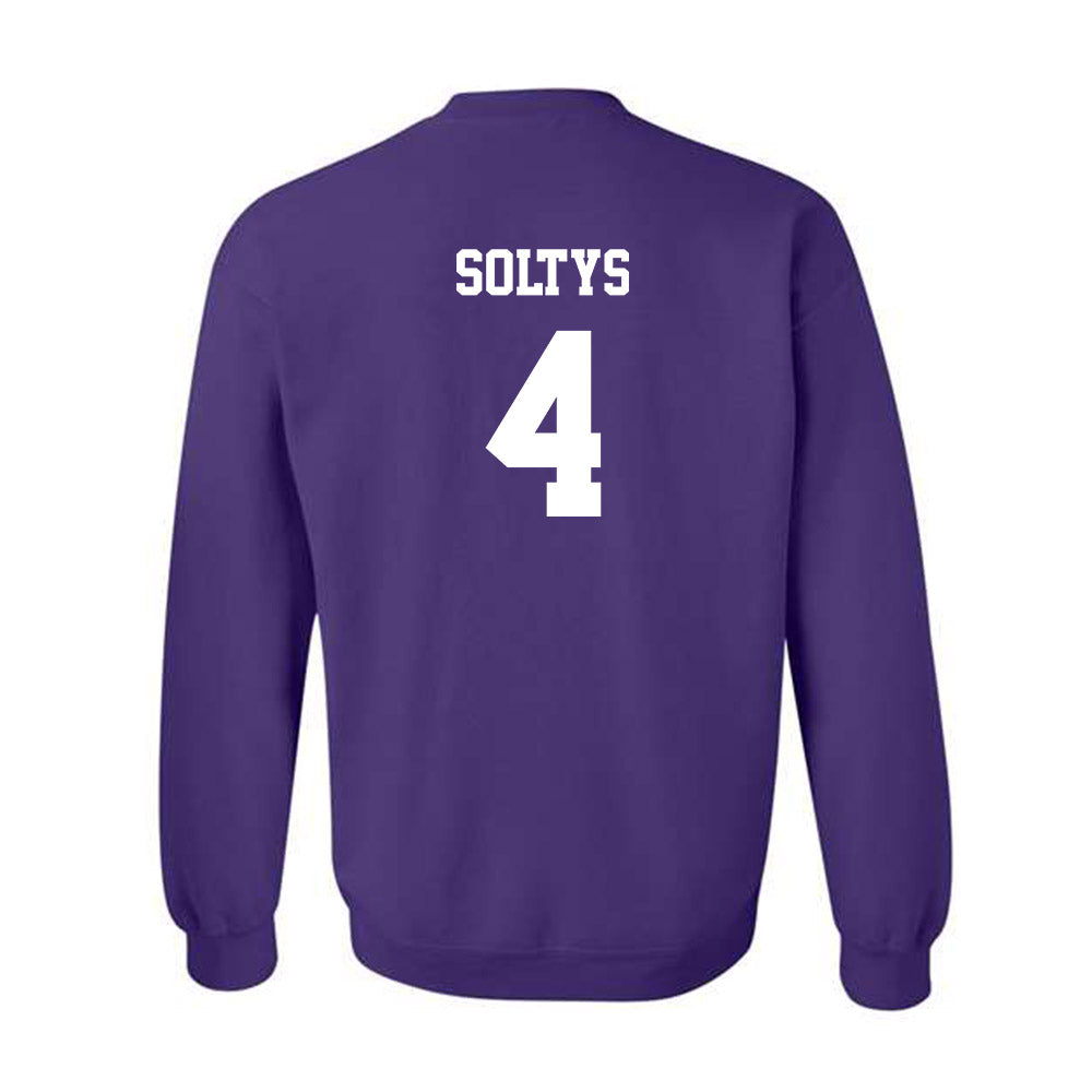 JMU - NCAA Women's Basketball : Delilah Soltys - Classic Shersey Crewneck Sweatshirt-1