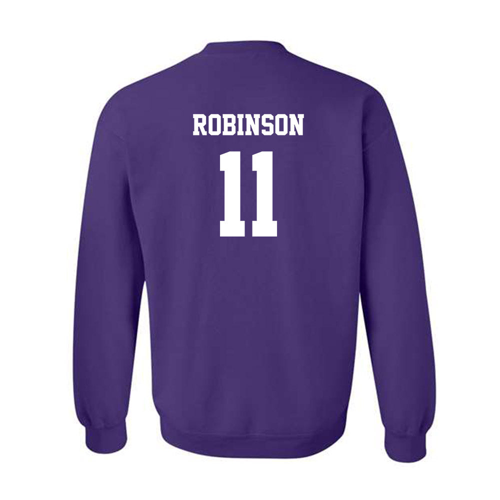 JMU - NCAA Women's Basketball : Bree Robinson - Classic Shersey Crewneck Sweatshirt-1