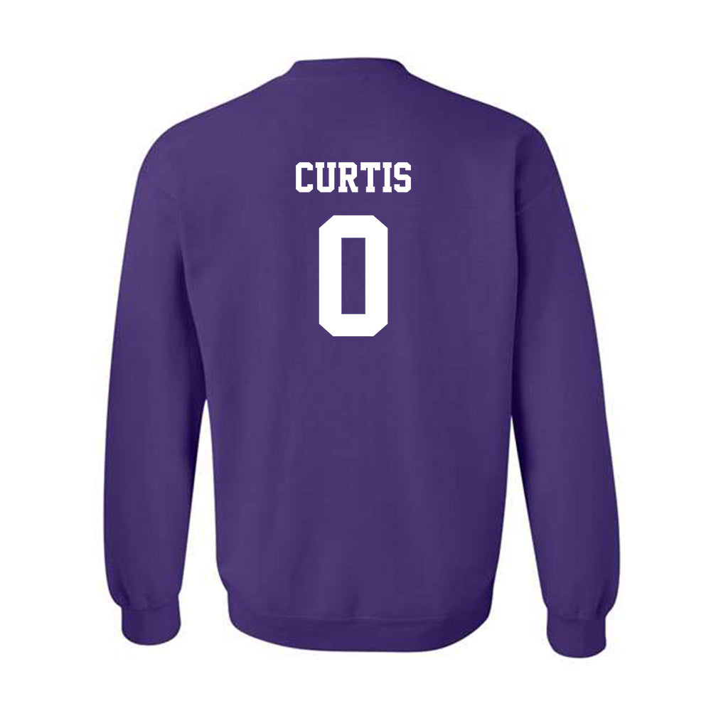 JMU - NCAA Men's Basketball : Marley Curtis - Classic Shersey Crewneck Sweatshirt-1
