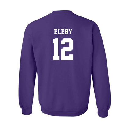 JMU - NCAA Women's Basketball : Jemma Eleby - Classic Shersey Crewneck Sweatshirt-1