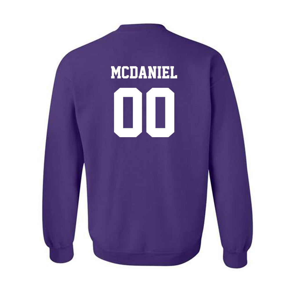 JMU - NCAA Women's Basketball : Peyton McDaniel - Classic Shersey Crewneck Sweatshirt-1