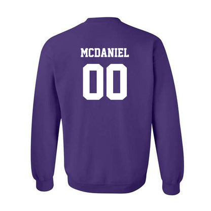 JMU - NCAA Women's Basketball : Peyton McDaniel - Classic Shersey Crewneck Sweatshirt-1