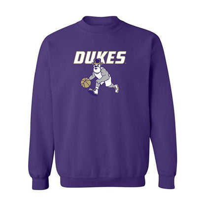 JMU - NCAA Men's Basketball : Cavan Reilly - Classic Shersey Crewneck Sweatshirt-0
