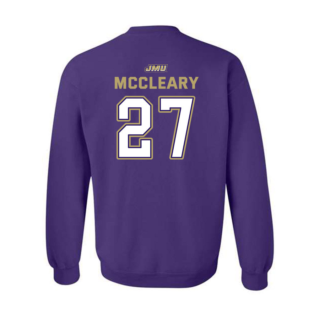 JMU - NCAA Baseball : Christian McCleary - Crewneck Sweatshirt-1