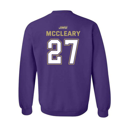 JMU - NCAA Baseball : Christian McCleary - Crewneck Sweatshirt-1