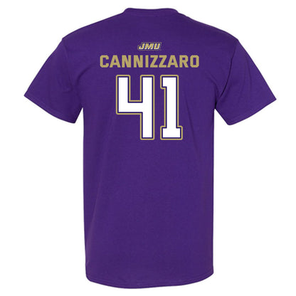 JMU - NCAA Baseball : Jack Cannizzaro - T-Shirt-1