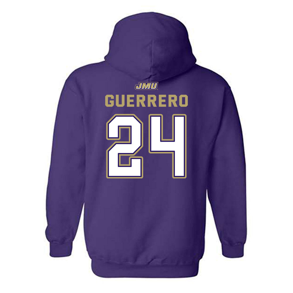 JMU - NCAA Baseball : Jack Guerrero - Hooded Sweatshirt-1