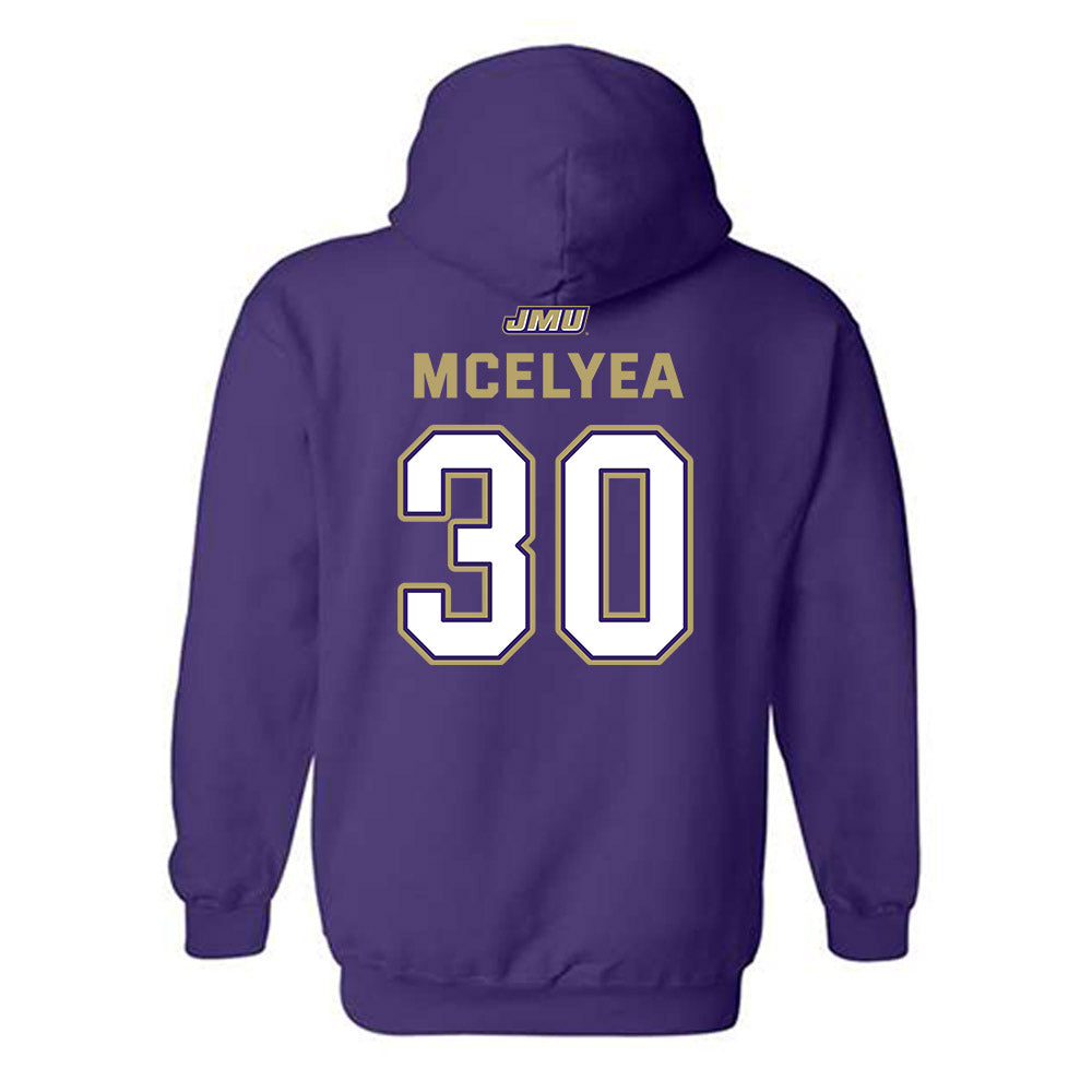 JMU - NCAA Baseball : Blake Mcelyea - Hooded Sweatshirt-1