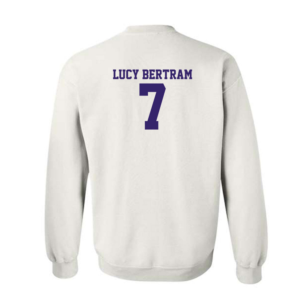 JMU - NCAA Softball : Lucy Bertram - Classic Shersey Crewneck Sweatshirt-1
