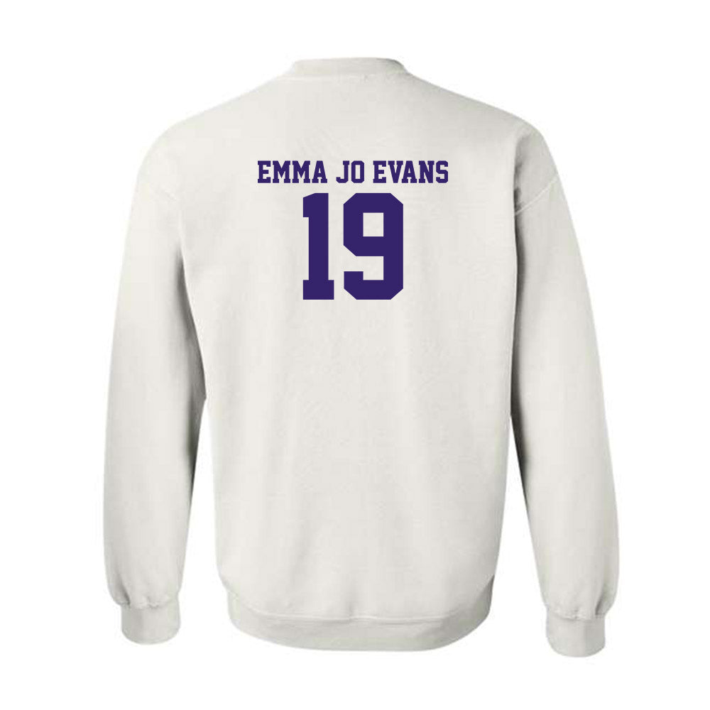JMU - NCAA Softball : Emma Jo Evans - Classic Shersey Crewneck Sweatshirt-1