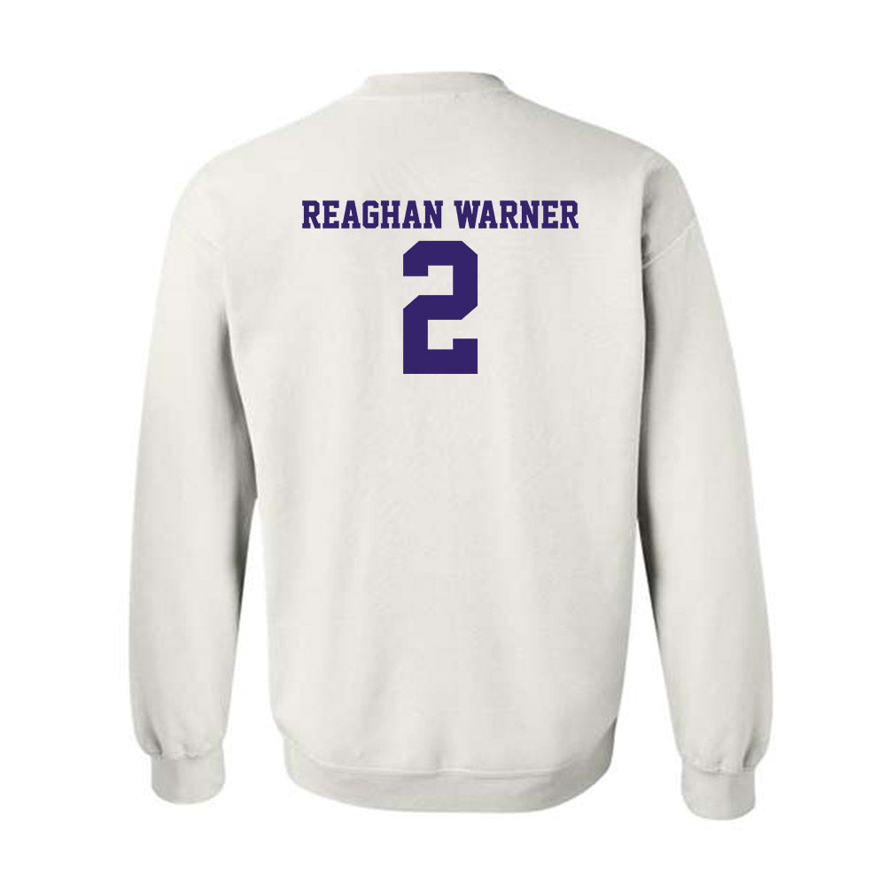 JMU - NCAA Softball : Reaghan Warner - Classic Shersey Crewneck Sweatshirt-1