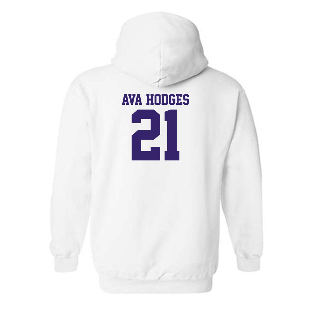 JMU - NCAA Softball : Ava Hodges - Classic Shersey Hooded Sweatshirt-1