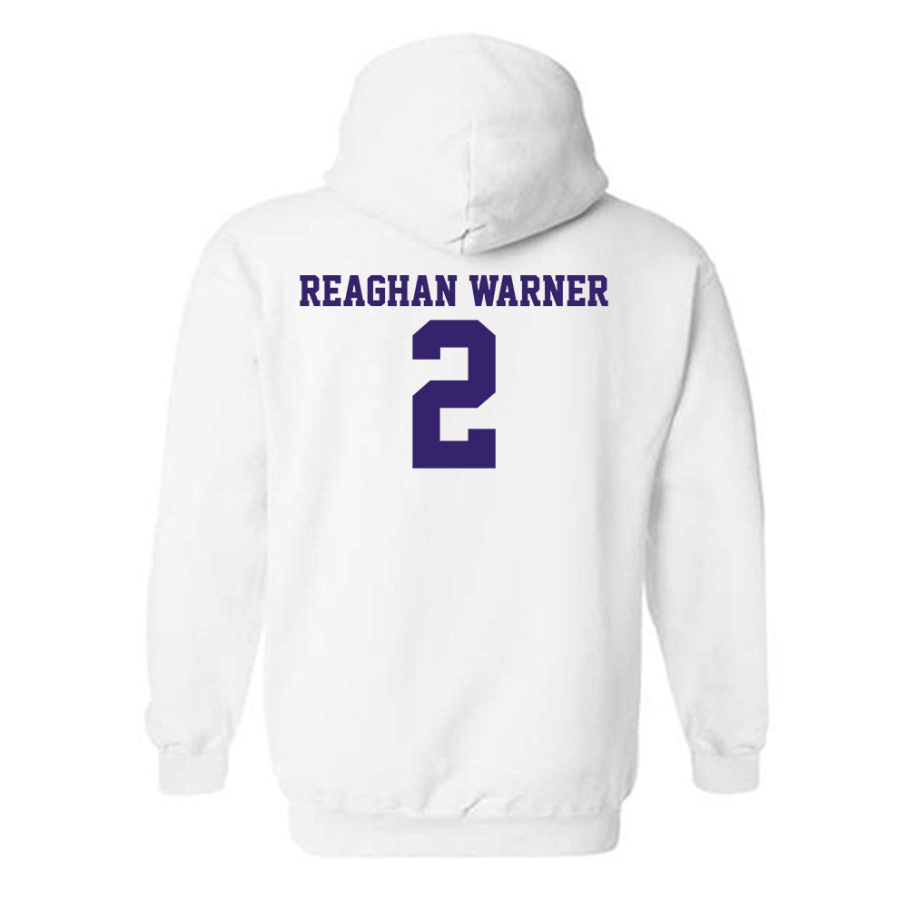 JMU - NCAA Softball : Reaghan Warner - Classic Shersey Hooded Sweatshirt-1
