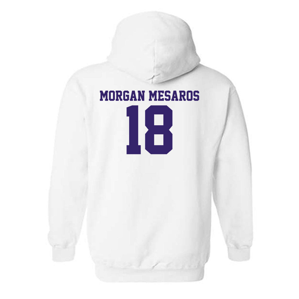 JMU - NCAA Softball : Morgan Mesaros - Classic Shersey Hooded Sweatshirt-1