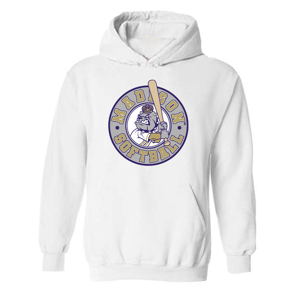 JMU - NCAA Softball : Ava Hodges - Classic Shersey Hooded Sweatshirt-0